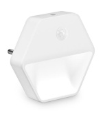 CONNECT IT SPARKLE 2 SENSOR noční světlo s pohybovým čidlem, 3 úrovně osvětlení, BÍLÁ