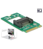 Delock Adaptér M.2 Key B samec > SATA 7 pin - Formát Factor 2242