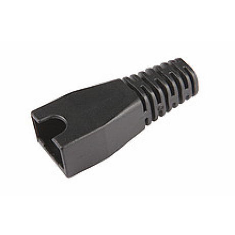 Ochrana RJ45 non-snag proof černá 100 ks