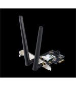 ASUS PCE-AX3000, AX3000 Dvoupásmový PCI-E Wi-Fi 6 (802.11ax). Podpora 160MHz, Bluetooth 5.0, zabezpečení sítě WPA3,OFDMA