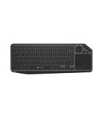 Bezdrátová klávesnice pro Smart TV Natec TURBOT 2/USB+BT/US/Černá