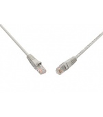 SOLARIX patch kabel CAT6 UTP PVC 3m šedý snag-proof