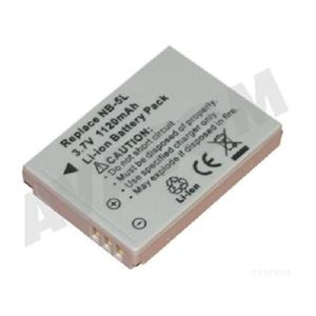 AVACOM Náhradní baterie Canon NB-5L Li-ion 3.7V 1120mAh 4.1Wh