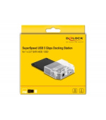 Delock SuperSpeed USB 5 Gbps Dokovací stanice pro 1 x 2.5” SATA HDD / SSD