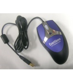 EXACTGAME EG-ExactGame9000/Herní/Laserová/Pro praváky/2 000 DPI/Drátová USB/Černá-modrá