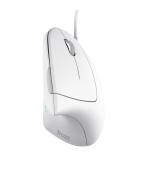 Trust Verto/Vertikální/Optická/Pro praváky/1 600 DPI/Drátová USB/Bílá