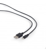 Kabel CABLEXPERT USB 2.0 Lightning (IP5 a vyšší) nabíjecí a synchronizační kabel, 1m, černý