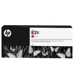 HP 831C inkoustová náplň purpurová, CZ696A