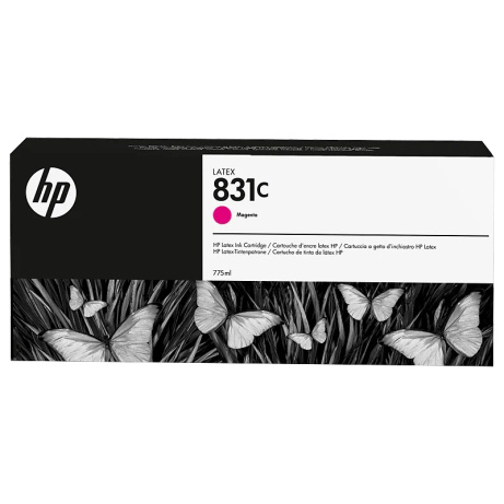 HP 831C inkoustová náplň purpurová, CZ696A