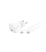 Belkin BOOST CHARGE™ 30W USB-C Power Delivery PPS nástěnná nabíječka + 1m USB-C na USB-C kabel, bílá