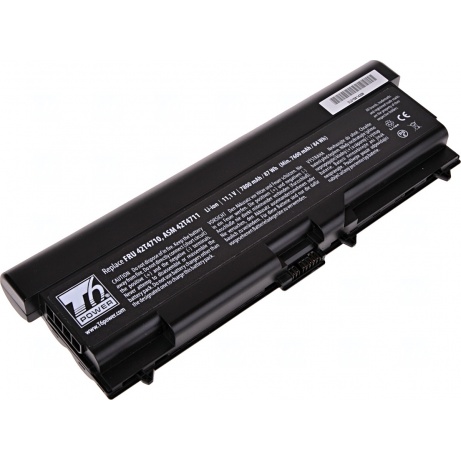 Baterie T6 Power pro Lenovo ThinkPad T410, T420, T510, T520, L410, L420, L510, 7800mAh, 87Wh, 9cell