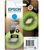 EPSON ink Cyan 202 Premium - singlepack, 4,1ml, 300s, standard