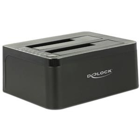 Delock Duální dokovací stanice SATA HDD > USB 3.0 s funkcí klonování