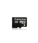 Transcend 2GB microSD paměťová karta (bez adaptéru)