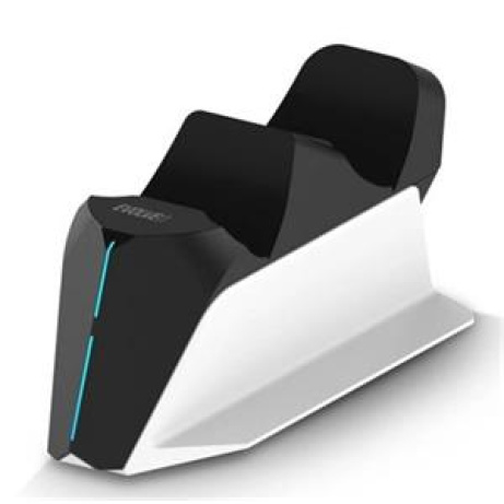 EVOLVEO DockCharge, nabíjecí základna a stojánek pro dva ovladače PS5