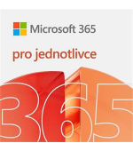 Microsoft 365 pro jednotlivce - předplatné na 1 rok - elektronická licence