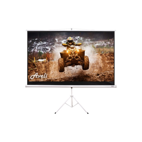 Projekční plátno AVELI stativ, 221x125cm (16:9) 100"