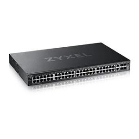 Zyxel XGS2220-54, L3 Access Switch, 48x1G RJ45 2x10mG RJ45, 4x10G SFP+ Uplink, incl. 1 yr NebulaFlex Pro