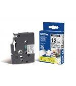 Brother - TZe-M31, průsvitná matná / černá (12mm,laminované)