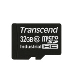 Transcend 32GB microSDHC (Class 10) MLC průmyslová paměťová karta (bez adaptéru), 20MB/s R, 18MB/s W, tray