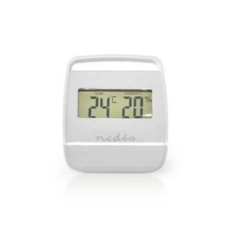 Nedis WEST100WT - Digitální teploměr | Vnitřní | Vnitřní teplota | Vnitřní vlhkost | Bílá