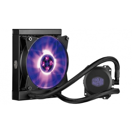 vodní chladič Cooler Master MasterLiquid ML120L RGB, univ. socket, 240mm PWM fan