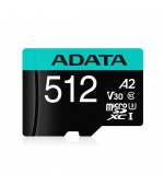 ADATA V30S/micro SDXC/512GB/100MBps/UHS-I U3 / Class 10/+ Adaptér