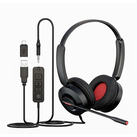 WELL Mairdi MRD-816C Dual - USB-A, USB-C, 3,5 mm