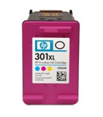 HP Ink Cartridge 301XL/Color/300 stran