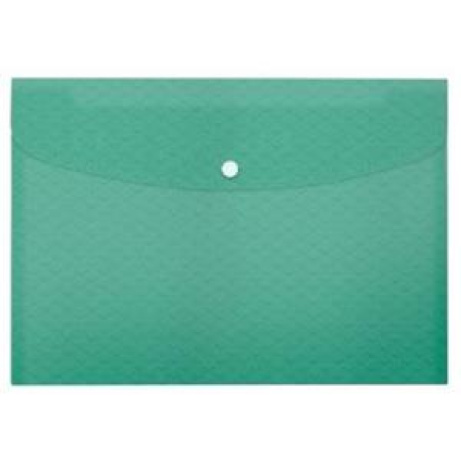 Esselte kapsa s uzavíráním na cvok Colour'Breeze PP A4+, zelená, balení 3 ks