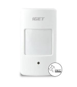 iGET SECURITY M3P17 - Bezdrátový PIR snímač pohybu k alarmu M3/M4 bez detekce zvířat do 12 kg