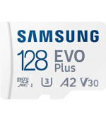 Samsung EVO Plus/micro SDXC/128GB/160MBps/UHS-I U1 / Class 10/+ Adaptér