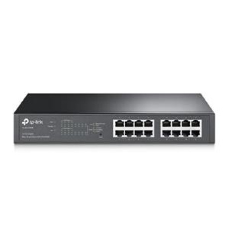 TP-Link TL-SG1016PE PoE switch, 16x GLAN (8x PoE+), 802.3af/at, 110W budget