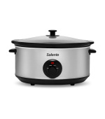 Salente HotPot, pomalý hrnec, 6,5 l, manuální ovládání, nerez