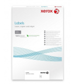 Xerox PNT Label - Gloss White PaperBack A4 100 lis