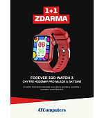 Forever IGO 3 JW-500 červené, 1+1 zdarma