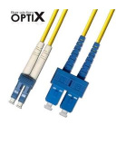 OPTIX LC-SC patch cord 09/125 10m duplex G657A 1,8mm
