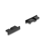 Delock Prachová záslepka pro USB 3.0 Typ Micro-B samice samice bez uchopení 10 kusů černá