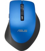 ASUS WT425/Cestovní/Optická/Pro praváky/1 600 DPI/Bezdrátová USB/Modrá
