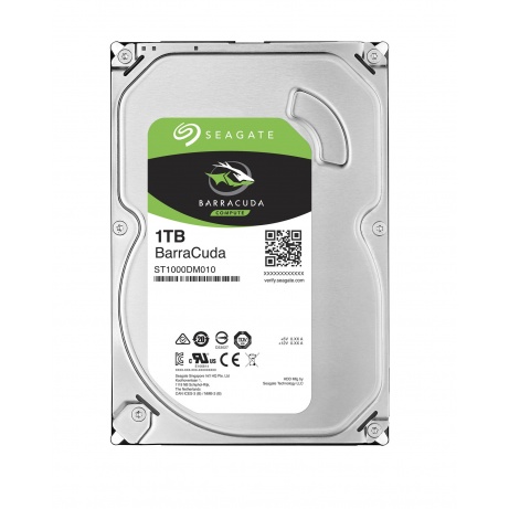 Seagate BarraCuda/1TB/HDD/3.5"/SATA/7200 RPM/2R