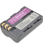 Baterie T6 power Nikon EN-EL3e, EN-EL3, EN-EL3a, 1700mAh, šedá