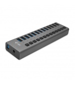 i-tec USB 3.0 Charging HUB 13 port + Power Adapter 60W