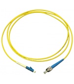 Optický patchcord duplex 9/125 LC-FC, PC 10m, OS2