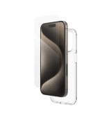 ZAGG Invisible Shield Ochrané sklo Elite 360 Bundle iPhone 15 Pro - průhledný
