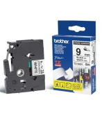 Brother - TZe-S221, bílá / černá (9mm, extrémně adh.)