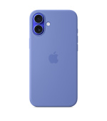 iPhone 16 Plus Silicone Case with MS - Periwinkle