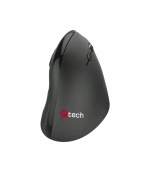 C-TECH Myš VEM-08, vertikální, černá, USB