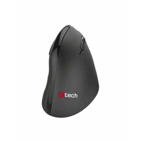 C-TECH Myš VEM-08, vertikální, černá, USB