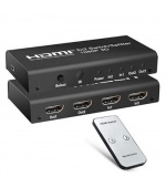 PremiumCord HDMI switch 2:2, 3D,1080p,dálkové ovl.
