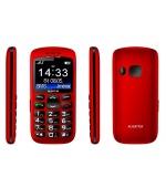 ALIGATOR A670 Senior červený + stol.nab.